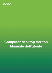 Manuale Acer Veriton D750_84 Desktop