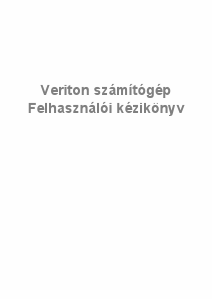 Használati útmutató Acer Veriton EX2620G Asztali számítógép