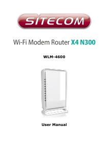 Manual Sitecom WLM-4600 Router
