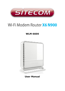 Manual Sitecom WLM-6600 Router