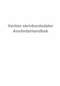 Bruksanvisning Acer Veriton N6660G Stationär dator