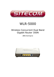 Manual Sitecom WLR-5000 Router