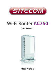 Manual Sitecom WLR-5002 Router