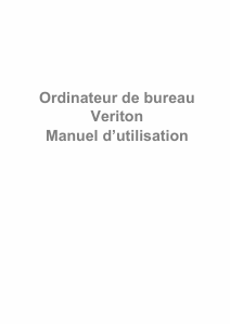 Mode d’emploi Acer Veriton S4660G Ordinateur de bureau