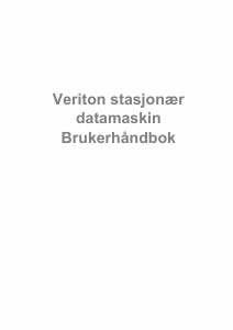 Bruksanvisning Acer Veriton S4660G Datamaskin