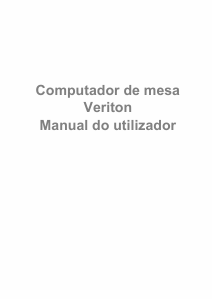 Manual Acer Veriton S6660G Computador de secretária