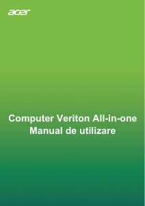 Manual Acer Veriton Z4660G Computer de birou