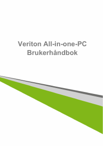 Bruksanvisning Acer Veriton Z4810G Datamaskin