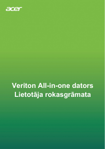 Rokasgrāmata Acer Veriton Z4860G Galddators