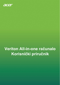 Priručnik Acer Veriton Z4860G Stolno računalo