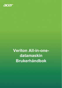 Bruksanvisning Acer Veriton Z6870G Datamaskin