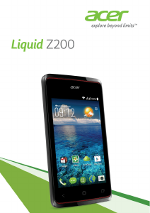 Handleiding Acer Liquid Z200 Mobiele telefoon