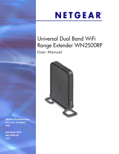 Bruksanvisning Netgear WN2500RP Repeater
