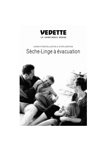 Mode d’emploi Vedette VST1300 Sèche-linge