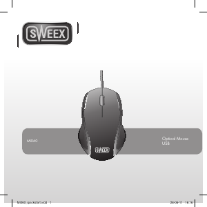 사용 설명서 Sweex MI060 USB 마우스