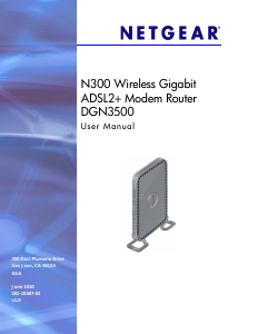 Handleiding Netgear DGN3500 Router