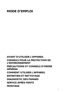Mode d’emploi Whirlpool AKR 958 IX WP Hotte aspirante