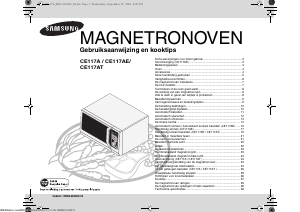 Handleiding Samsung CE117AT Magnetron