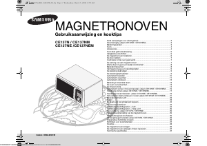 Handleiding Samsung CE137N Magnetron