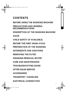 Manual Whirlpool AWO/D 43431 Washing Machine