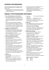 Bruksanvisning Whirlpool AWO/D 4681 Tvättmaskin