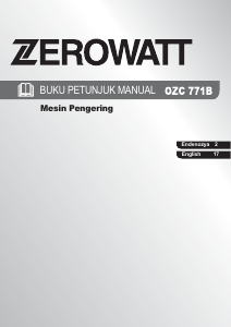 Handleiding Zerowatt OZC 771B Wasdroger