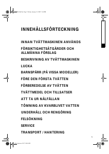 Bruksanvisning Whirlpool AWO 12763/1 Tvättmaskin