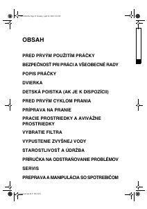 Návod Whirlpool AWO 12763 W Práčka