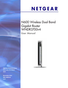 Manual Netgear WNDR3700 Router