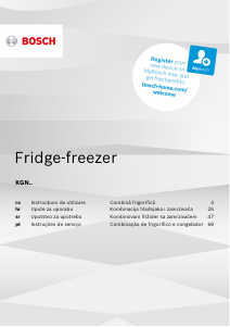 Manual Bosch KGN39XI46 Combina frigorifica