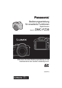 Bedienungsanleitung Panasonic DMC-FZ38 Lumix Digitalkamera
