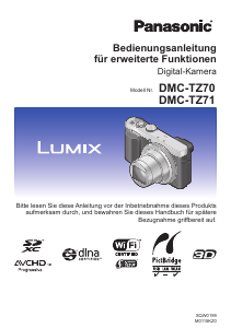 Bedienungsanleitung Panasonic DMC-TZ71 Lumix Digitalkamera