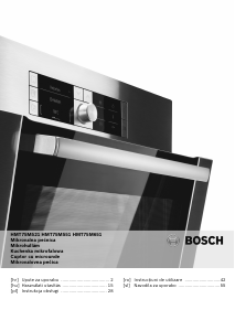 Priručnik Bosch HMT75M551 Mikrovalna pećnica