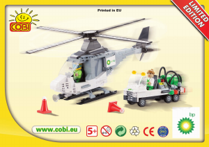 Bruksanvisning Cobi set 1983 BP Helikopter