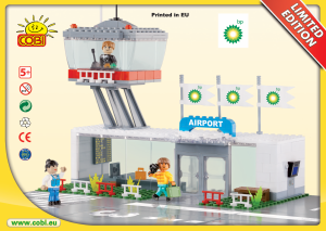 Bruksanvisning Cobi set 1985 BP Flygplats