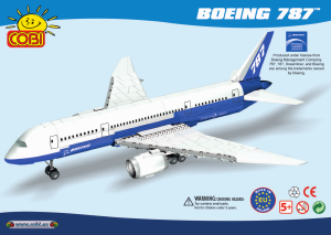 Manuale Cobi set 26000 Boeing 787 e l'aeroporto