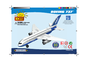 Manual Cobi set 26200 Boeing 737