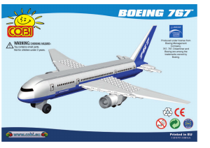 Kullanım kılavuzu Cobi set 26260 Boeing 767