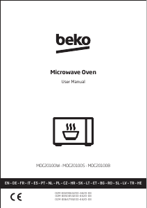 Manual BEKO MOC20100B Micro-onda