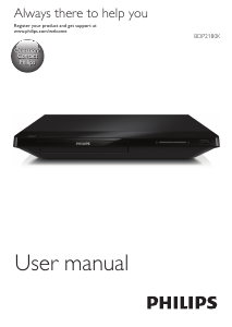 Handleiding Philips BDP2180X Blu-ray speler