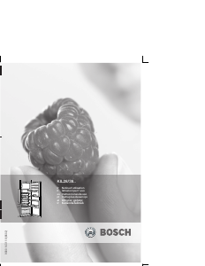 Instrukcja Bosch KIL38A40IE Lodówka