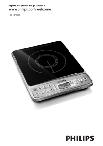 Manual Philips HD4918 Hob