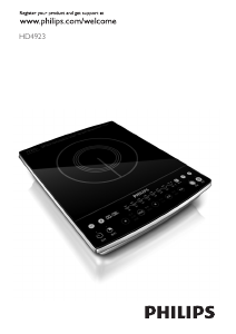 Manual Philips HD4923 Hob