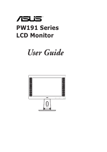 Handleiding Asus PW191 LCD monitor