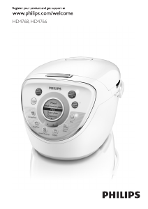 Handleiding Philips HD4766 Rijstkoker