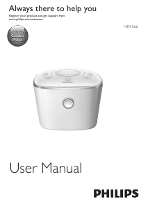 Manual Philips HD4566 Rice Cooker