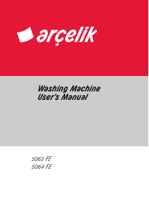 Handleiding Arçelik 5064 FE Wasmachine