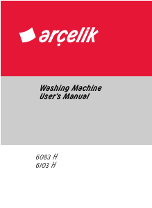Handleiding Arçelik 6083 H Wasmachine