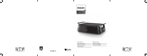 Manual de uso Philips HD6370 Parrilla de mesa