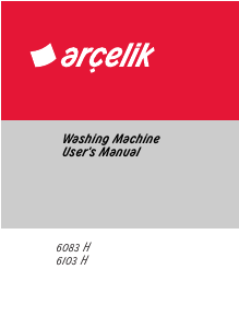 Handleiding Arçelik 6103 H Wasmachine